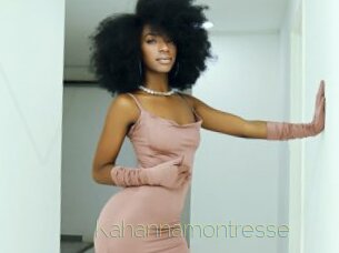 Kahannamontresse