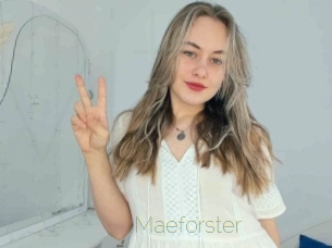 Maeforster