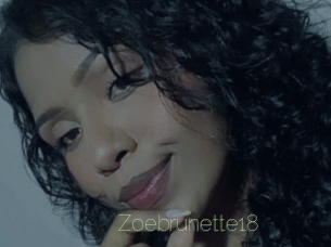 zoebrunette18 Visio Tchats